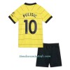 Conjunto (Camiseta+Pantalón Corto) Chelsea Christian Pulisic 10 Segunda Equipación 2021/22 - Niño